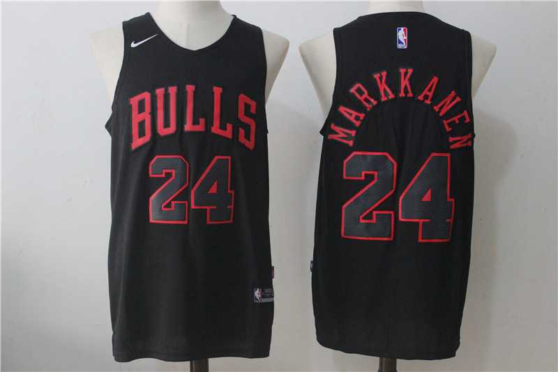 Nike Chicago Bulls #24 Lauri Markkanen Black Stitched Jersey,We sell and wholesale Nike Chicago Bulls #24 Lauri Markkanen Black Stitched Jersey on line form chian!